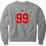 MONTE VISTA HIGH SCHOOL MONARCHS <span class="pdp-name-mascot">MONTE VISTA MONARCHS</span> Champion Men's Reverse Weave Garment-Dyed Crewneck Sweatshirt Front Thumbnail