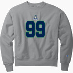 Lava Ridge Gilas <span class="pdp-name-mascot">Lava Ridge Intermediate Gilas</span> Champion Men's Reverse Weave Garment-Dyed Crewneck Sweatshirt Front Thumbnail