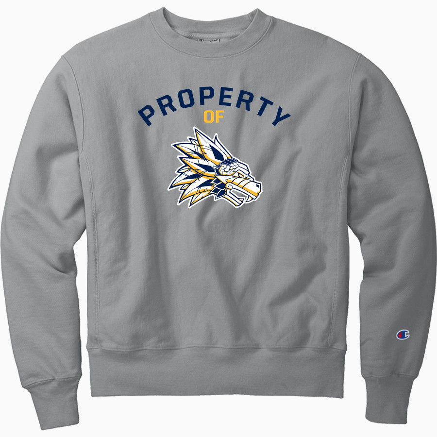 LA QUINTA HIGH SCHOOL AZTECS <span class="pdp-name-mascot">LA QUINTA AZTECS</span> Champion Men's Reverse Weave Garment-Dyed Crewneck Sweatshirt