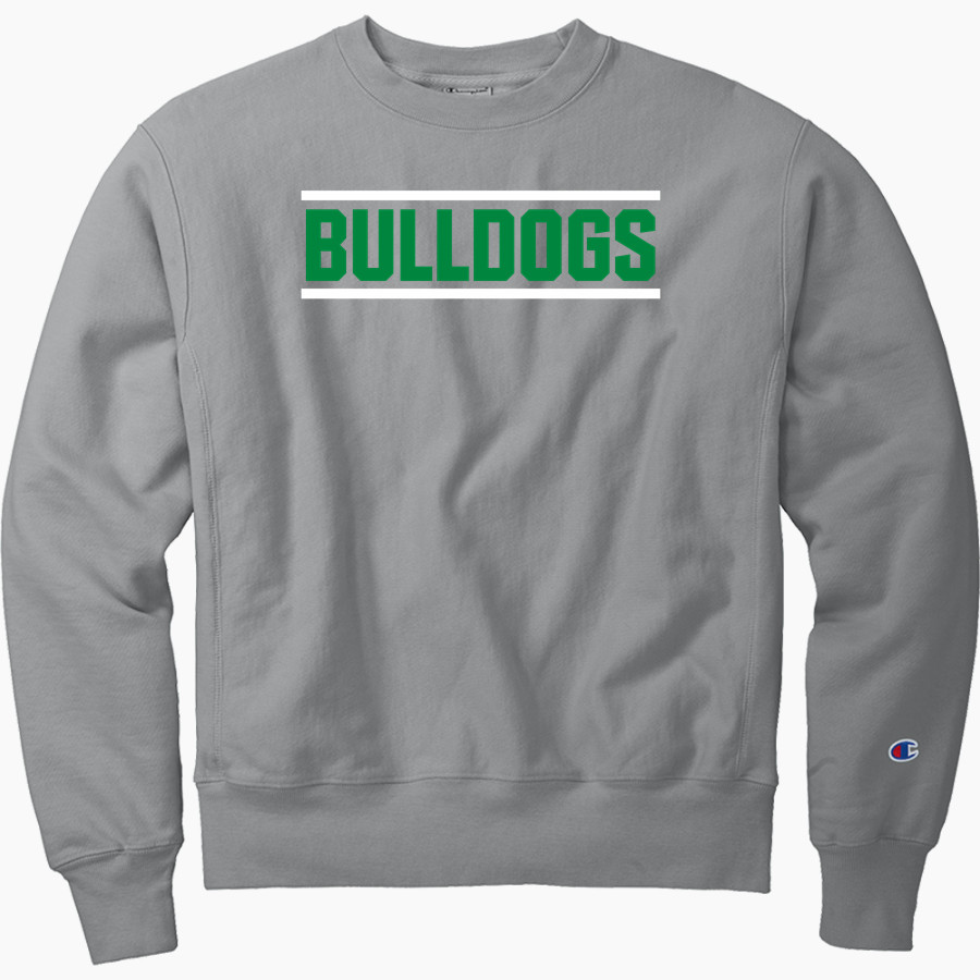 PROVO HIGH SCHOOL BULLDOGS <span class="pdp-name-mascot">PROVO BULLDOGS</span> Champion Men's Reverse Weave Garment-Dyed Crewneck Sweatshirt