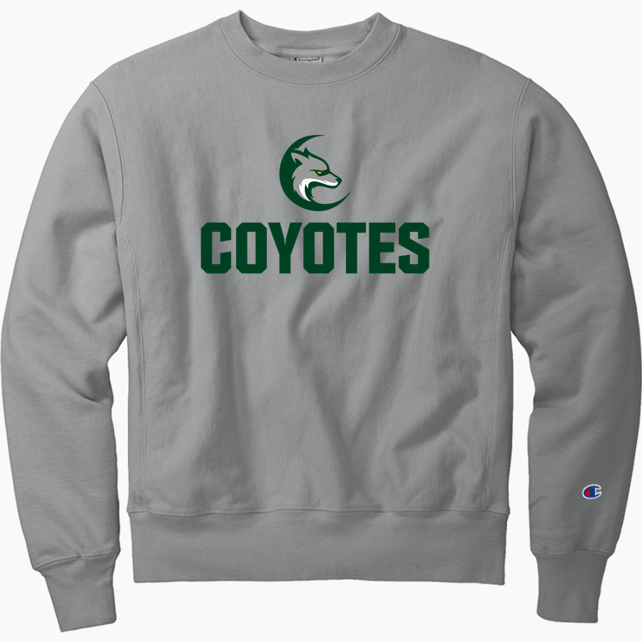 Cypress Creek Coyotes <span class="pdp-name-mascot">Cypress Creek Coyotes</span> Champion Men's Reverse Weave Garment-Dyed Crewneck Sweatshirt