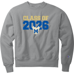 McMichael Fighting Phoenix Fighting Phoenix <span class="pdp-name-mascot">McMichael Fighting Phoenix</span> Champion Men's Reverse Weave Garment-Dyed Crewneck Sweatshirt Front Thumbnail