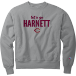 HARNETT CENTRAL HIGH SCHOOL TROJANS <span class="pdp-name-mascot">HARNETT TROJANS</span> Champion Men's Reverse Weave Garment-Dyed Crewneck Sweatshirt Front Thumbnail