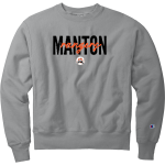 MANTON HIGH SCHOOL RANGERS <span class="pdp-name-mascot">MANTON RANGERS</span> Champion Men's Reverse Weave Garment-Dyed Crewneck Sweatshirt Front Thumbnail