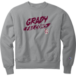WM E GRADY VOC TECH SCHOOL FALCONS <span class="pdp-name-mascot">GRADY HIGH SCHOOL FALCONS</span> Champion Men's Reverse Weave Garment-Dyed Crewneck Sweatshirt Front Thumbnail