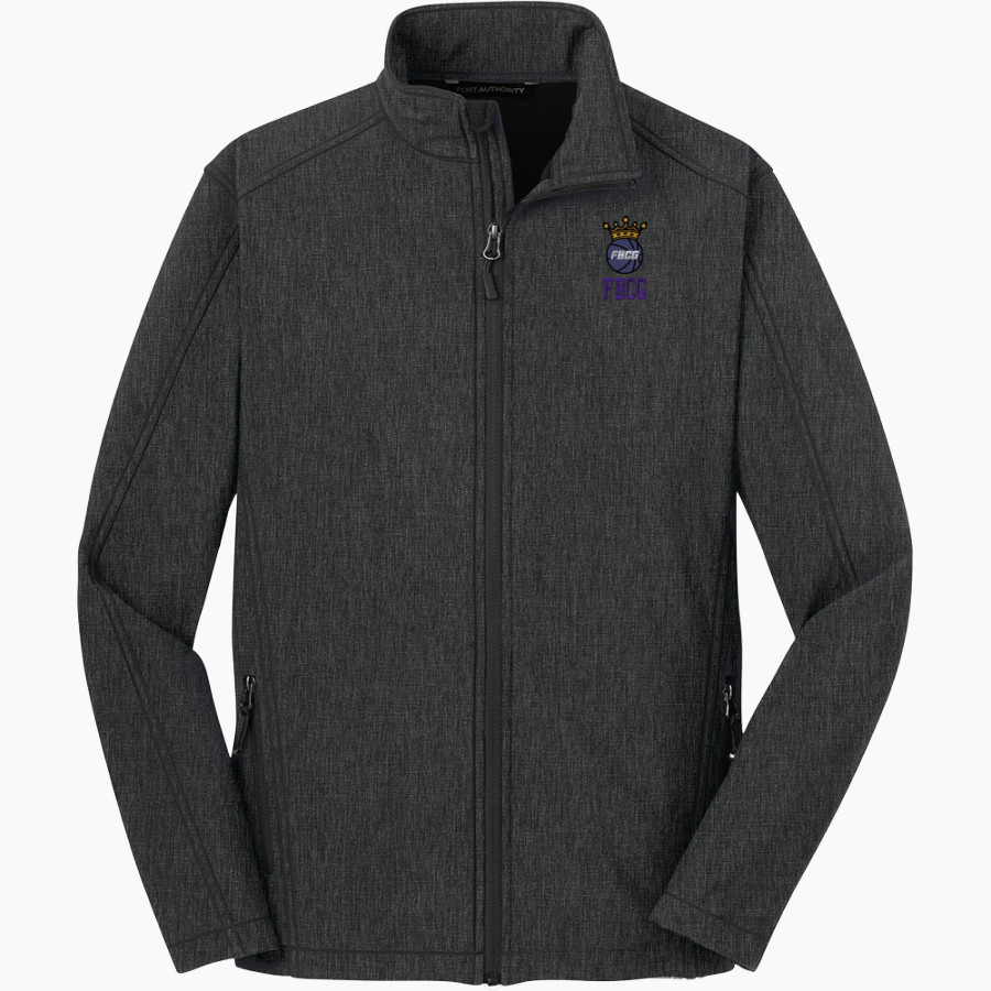 FIRST BAPTIST CHURCH Dynamic Disciples <span class="pdp-name-mascot">FIRST BAPTIST CHURCH</span> Port Authority Men's Core Soft Shell Jacket