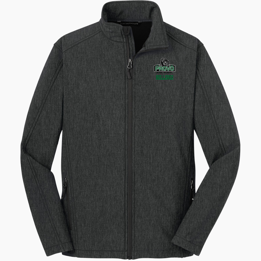 PROVO HIGH SCHOOL BULLDOGS <span class="pdp-name-mascot">PROVO BULLDOGS</span> Port Authority Men's Core Soft Shell Jacket