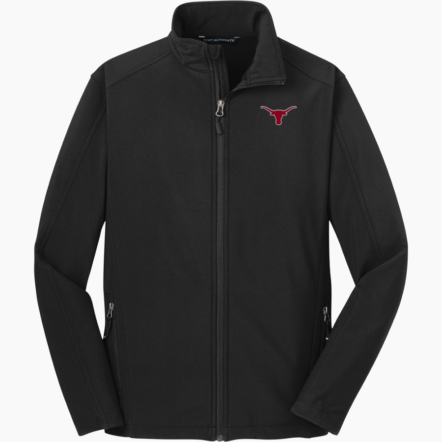 DOVER HIGH SCHOOL LONGHORNS Port Authority Men's Core Soft Shell Jacket