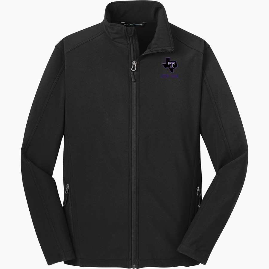 THROCKMORTON HIGH SCHOOL GREYHOUNDS <span class="pdp-name-mascot">THROCKMORTON GREYHOUNDS</span> Port Authority Men's Core Soft Shell Jacket