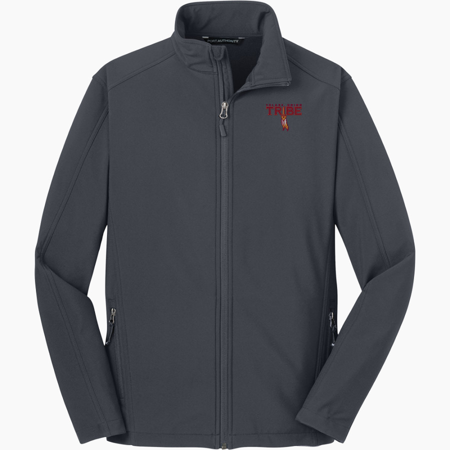 TULARE UNION HIGH SCHOOL REDSKINS <span class="pdp-name-mascot">TULARE TRIBE</span> Port Authority Men's Core Soft Shell Jacket