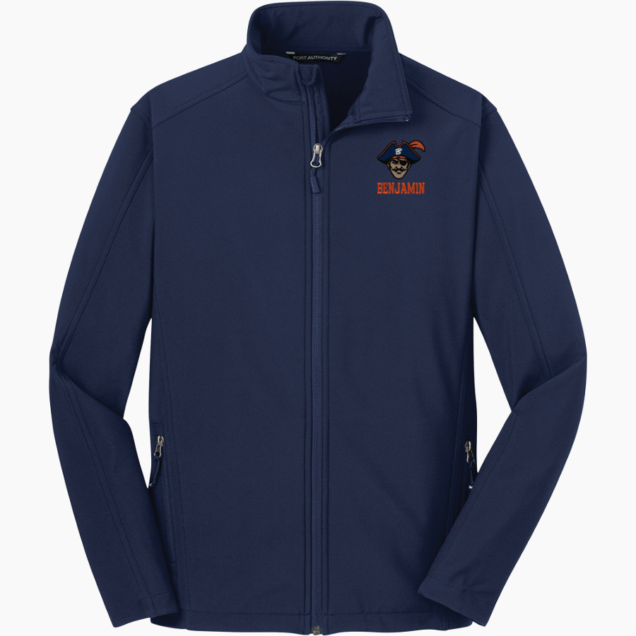 Benjamin Buccaneers <span class="pdp-name-mascot">Benjamin Buccaneers</span> Port Authority Men's Core Soft Shell Jacket