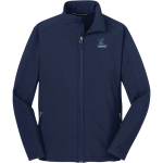 Roger Williams University Hawks <span class="pdp-name-mascot">RWU Hawks</span> Port Authority Men's Core Soft Shell Jacket Front Thumbnail