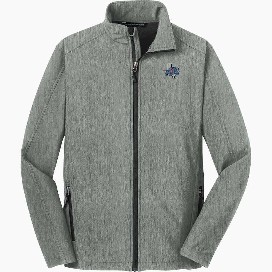 QUITMAN SENIOR HIGH SCHOOL BULLDOGS <span class="pdp-name-mascot">QUITMAN BULLDOGS</span> Port Authority Men's Core Soft Shell Jacket
