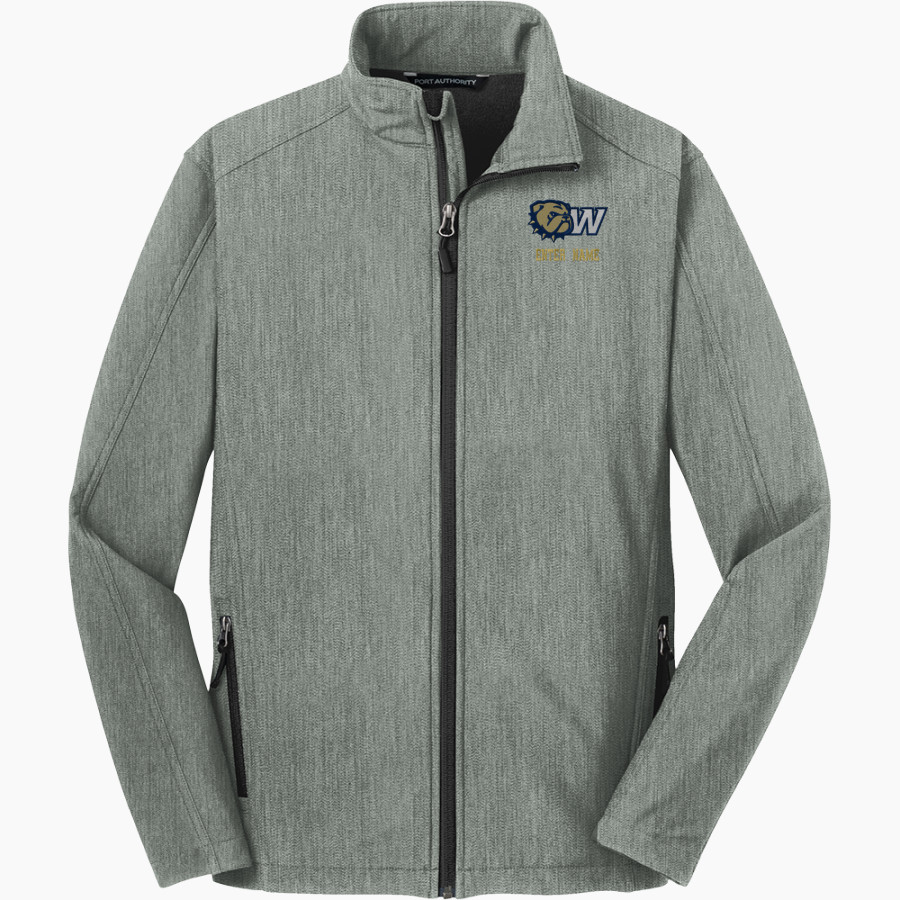 Wingate University Bulldogs <span class="pdp-name-mascot">Wingate Bulldogs</span> Port Authority Men's Core Soft Shell Jacket