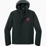 WILLISTON HIGH SCHOOL RED DEVILS Port Authority Men's C-FREE Rain Jacket Front Thumbnail