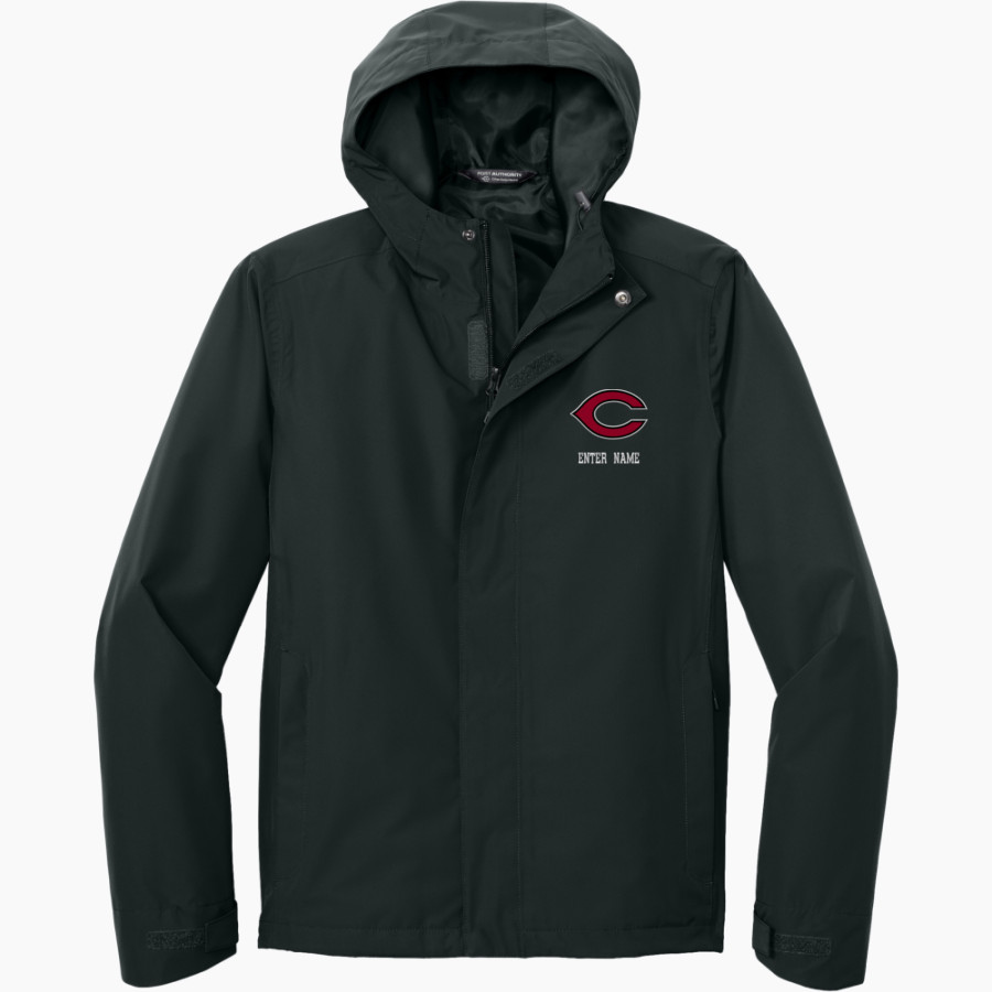 CAMAS PAPERMAKERS The Official Online Store <span class="pdp-name-mascot">CAMAS PAPERMAKERS</span> Port Authority Men's C-FREE Rain Jacket