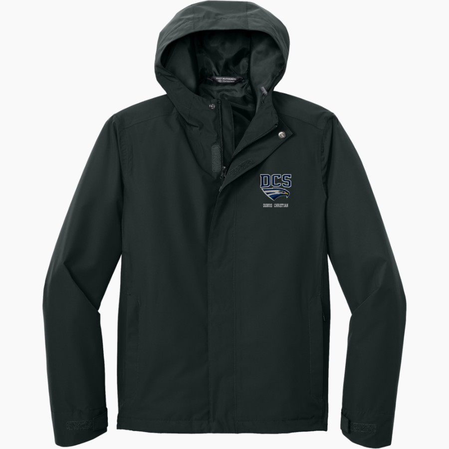 DUBOIS CHRISTIAN SCHOOLS EAGLES Port Authority Men's C-FREE Rain Jacket