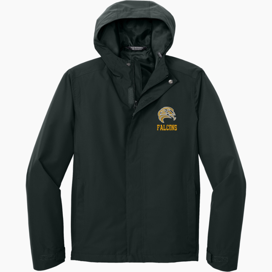 CENTRAL TECH SCHOOL FALCONS <span class="pdp-name-mascot">CENTRAL FALCONS</span> Port Authority Men's C-FREE Rain Jacket