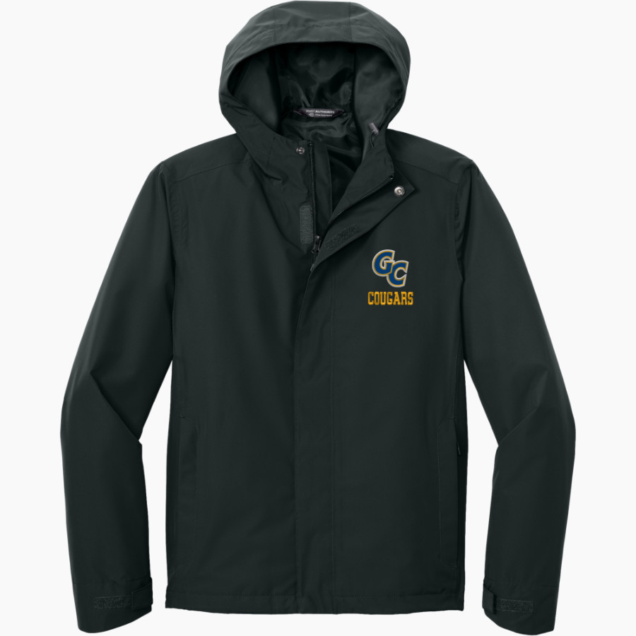Greenfield Central Cougars Online Store <span class="pdp-name-mascot">Greenfield-Central Cougars</span> Port Authority Men's C-FREE Rain Jacket