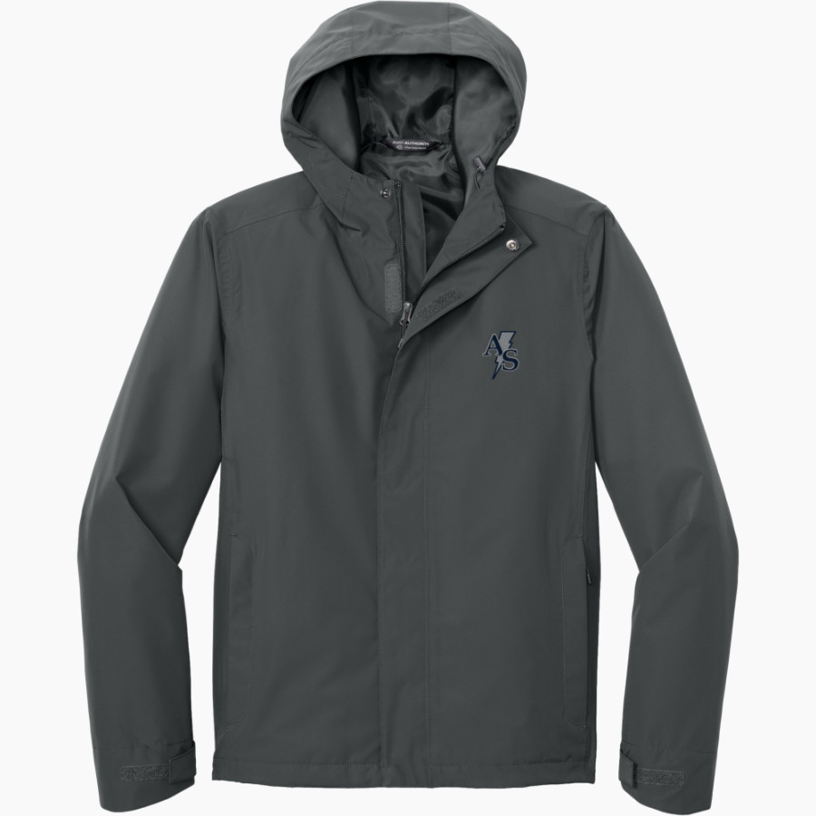 All Saints Blue Thunder <span class="pdp-name-mascot">All Saints Blue Thunder</span> Port Authority Men's C-FREE Rain Jacket