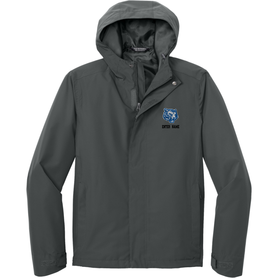 Crow Tigers <span class="pdp-name-mascot">Crow Middle School Tigers</span> Port Authority Men's C-FREE Rain Jacket