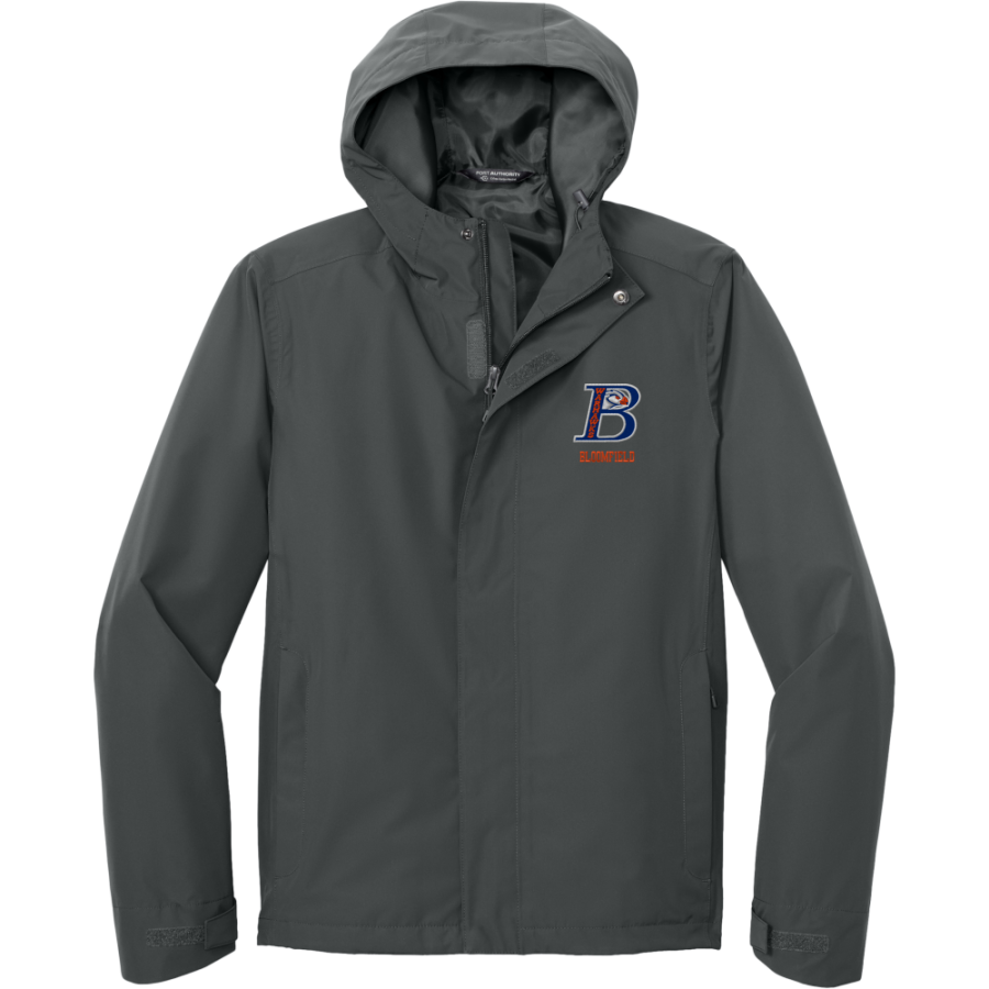 Bloomfield Warhawks <span class="pdp-name-mascot">Bloomfield Warhawks</span> Port Authority Men's C-FREE Rain Jacket
