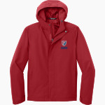 Plainfield Quakers <span class="pdp-name-mascot">Plainfield Quakers</span> Port Authority Men's C-FREE Rain Jacket Front Thumbnail