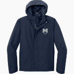 Marietta Blue Devils <span class="pdp-name-mascot">Marietta Blue Devils</span> Port Authority Men's C-FREE Rain Jacket Front Thumbnail
