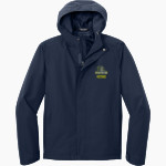 Mahone Mustangs Port Authority Men's C-FREE Rain Jacket Front Thumbnail