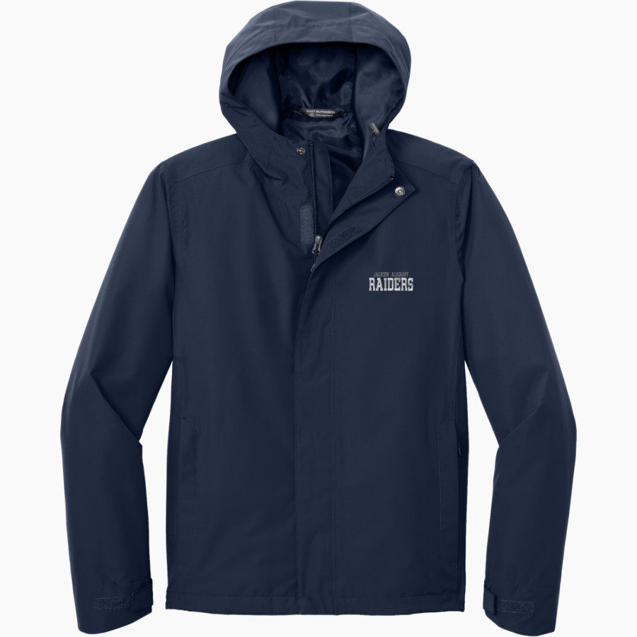 JACKSON ACADEMY RAIDERS <span class="pdp-name-mascot">JACKSON ACADEMY RAIDERS</span> Port Authority Men's C-FREE Rain Jacket