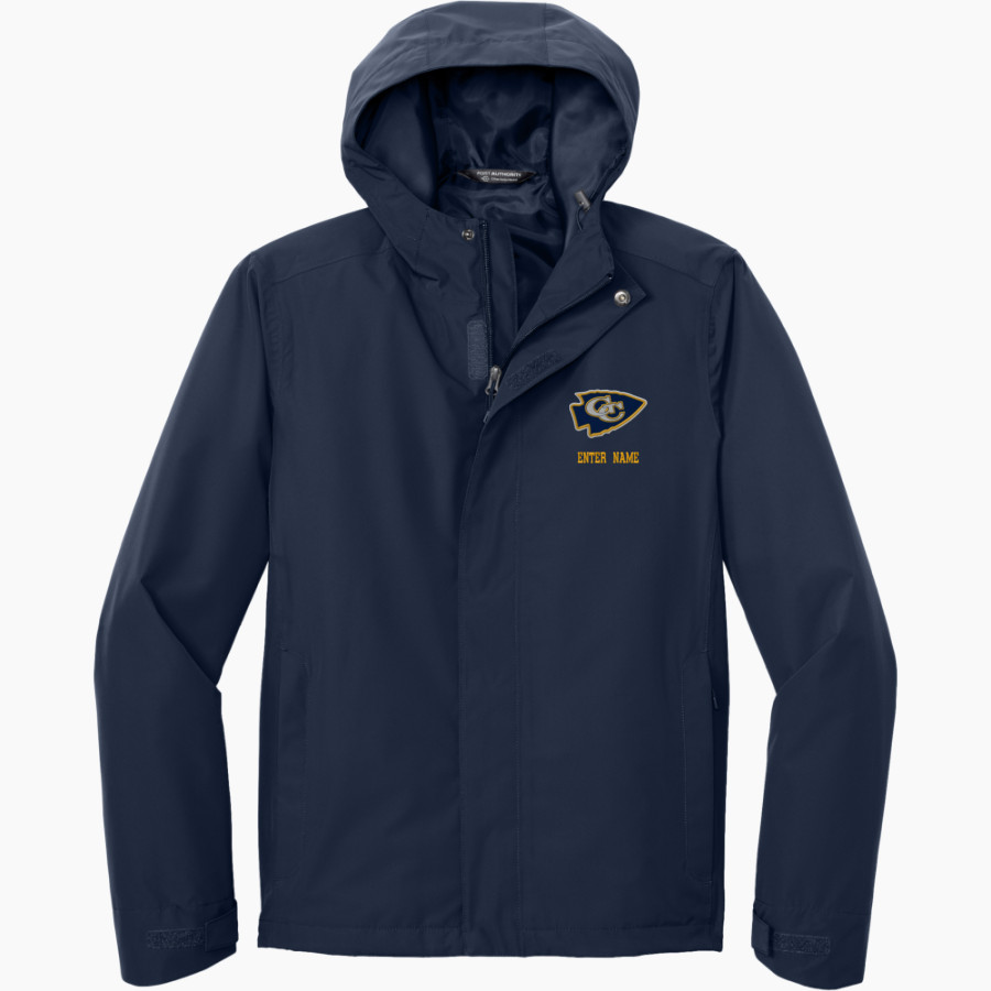 Grant County Braves The Official Online Store <span class="pdp-name-mascot">Grant County Braves</span> Port Authority Men's C-FREE Rain Jacket