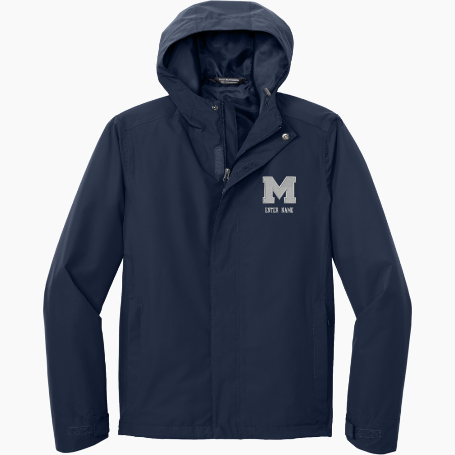Marietta Blue Devils <span class="pdp-name-mascot">Marietta Blue Devils</span> Port Authority Men's C-FREE Rain Jacket
