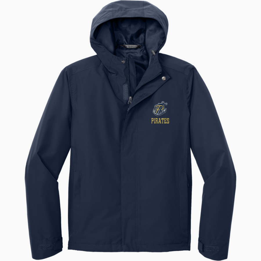 PEARL HIGH SCHOOL PIRATES <span class="pdp-name-mascot">PEARL PIRATES</span> Port Authority Men's C-FREE Rain Jacket