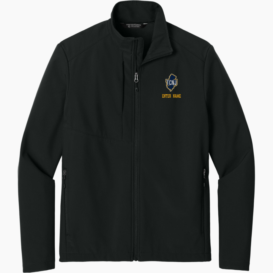 THE COLLEGE OF NEW JERSEY LIONS <span class="pdp-name-mascot">THE COLLEGE OF NEW JERSEY LIONS</span> Port Authority Men's C-FREE Core Soft Shell