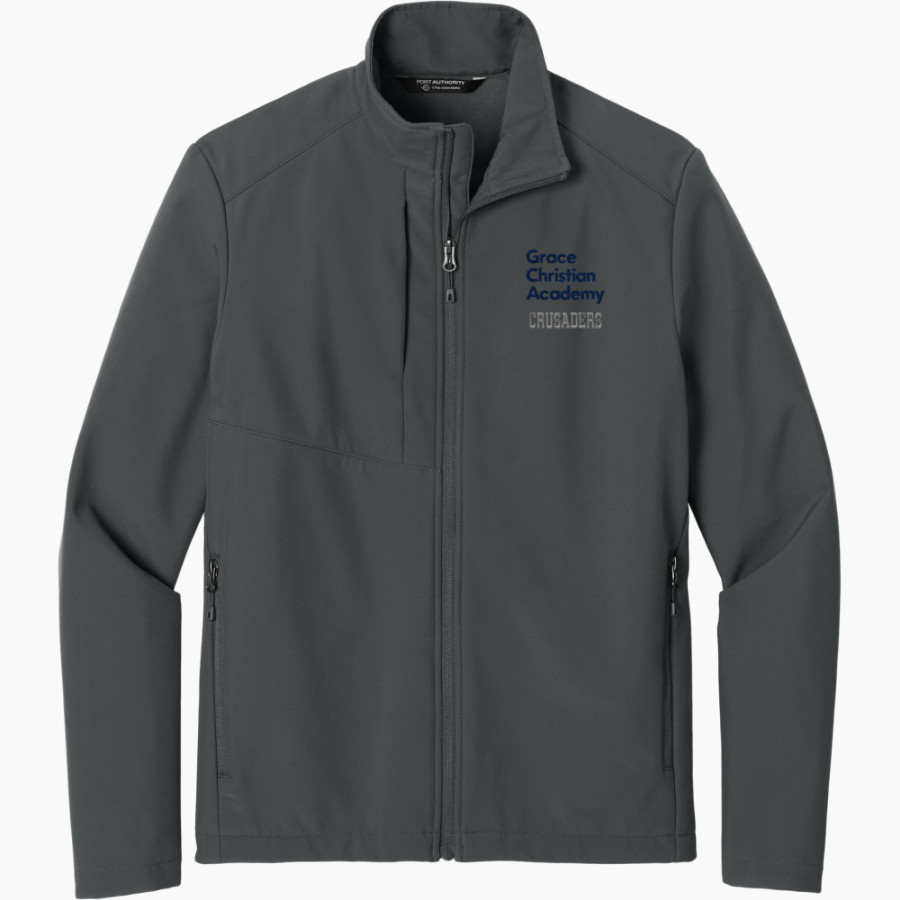 Grace Christian Academy Crusaders <span class="pdp-name-mascot">Grace Christian Academy Crusaders</span> Port Authority Men's C-FREE Core Soft Shell