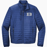 Brevard Blue Devils <span class="pdp-name-mascot">Brevard Blue Devils</span> Port Authority Men's Packable Puffy Jacket Front Thumbnail