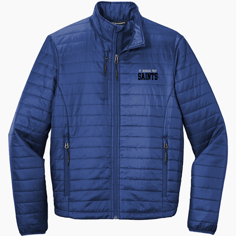 ST BERNARD PREP SAINTS <span class="pdp-name-mascot">ST BERNARD PREP SAINTS</span> Port Authority Men's Packable Puffy Jacket