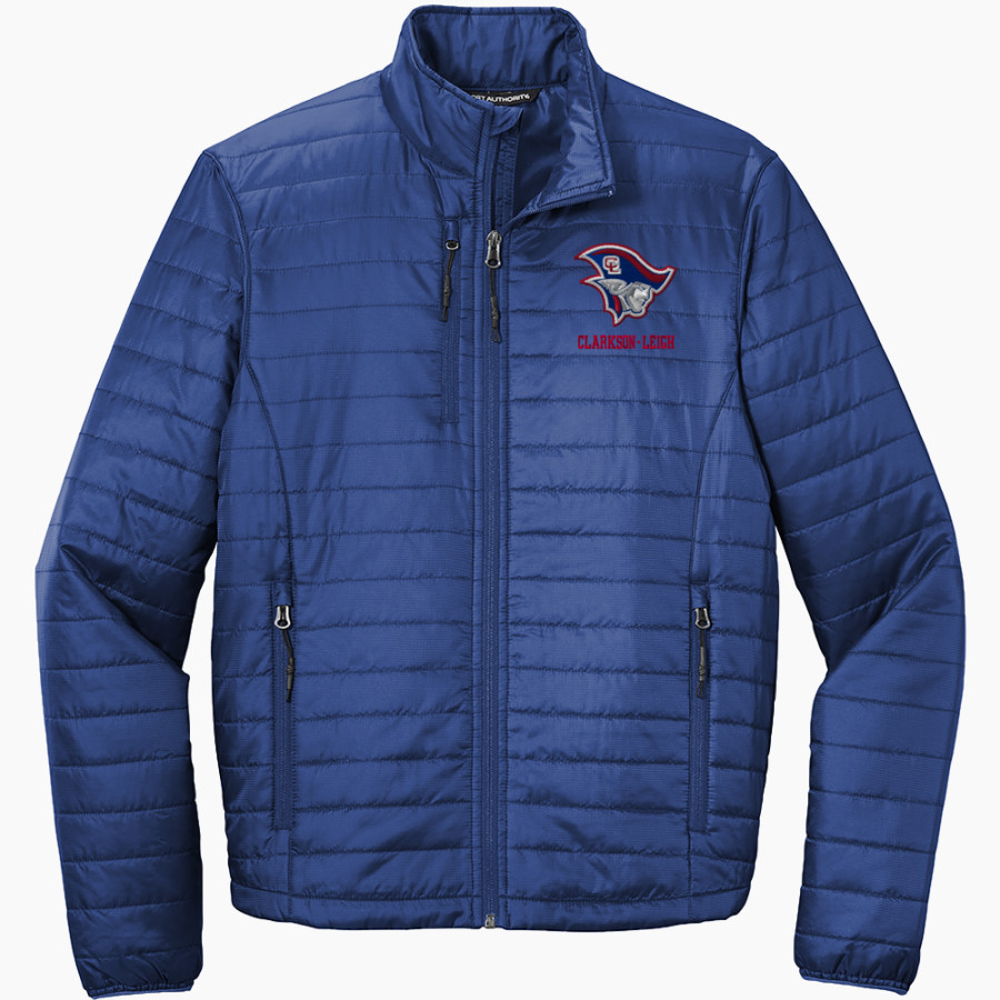 Clarkson-Leigh Patriots Port Authority Men's Packable Puffy Jacket