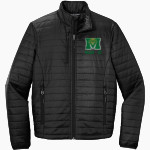 Milan C2 Wildcats <span class="pdp-name-mascot">Milan C2 Wildcats</span> Port Authority Men's Packable Puffy Jacket Front Thumbnail
