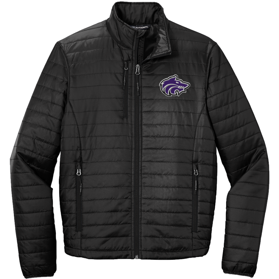RIVERTON HIGH SCHOOL SILVERWOLVES <span class="pdp-name-mascot">RIVERTON SILVERWOLVES</span> Port Authority Men's Packable Puffy Jacket