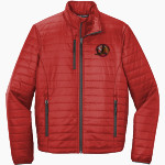 Hannahville Soaring Eagles <span class="pdp-name-mascot">Hannahville Indian School Eagles</span> Port Authority Men's Packable Puffy Jacket Front Thumbnail