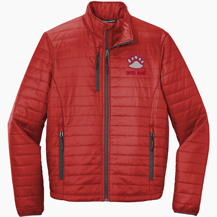 WEST BRANCH HIGH SCHOOL BEARS <span class="pdp-name-mascot">WEST BRANCH BEARS</span> Port Authority Men's Packable Puffy Jacket