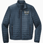 Warren Blue Devils <span class="pdp-name-mascot">Warren Blue Devils</span> Port Authority Men's Packable Puffy Jacket Front Thumbnail