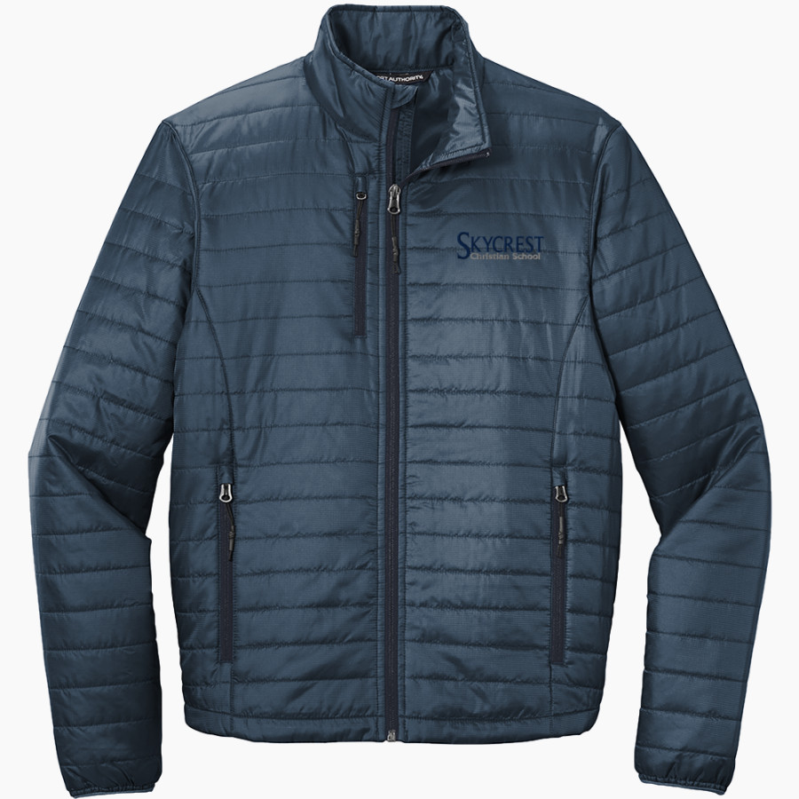 SKYCREST CHRISTIAN Skyhawks <span class="pdp-name-mascot">SKYCREST CHRISTIAN SCHOOL</span> Port Authority Men's Packable Puffy Jacket