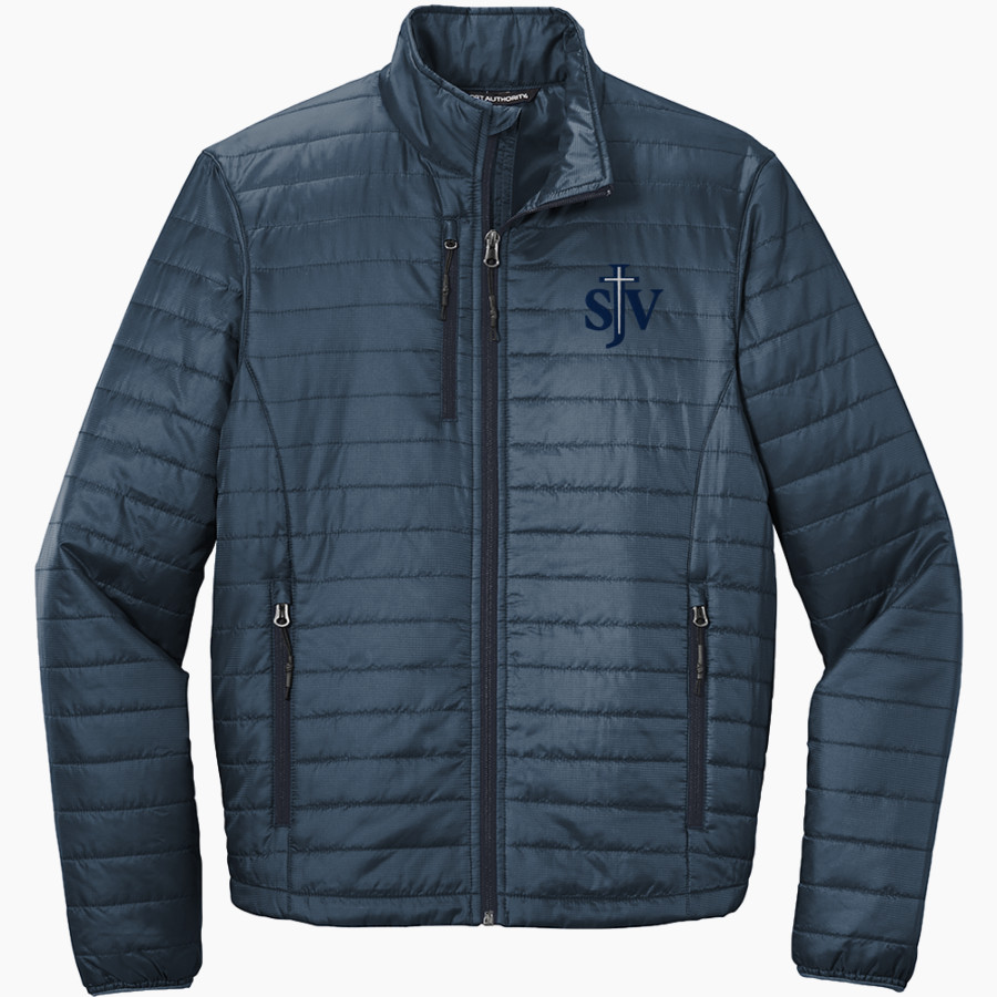 Saint John Vianney Saint John Vianney <span class="pdp-name-mascot">Saint John Vianney College Seminary</span> Port Authority Men's Packable Puffy Jacket
