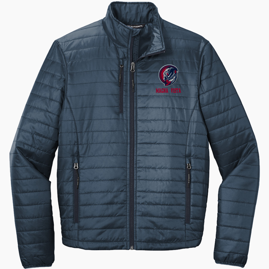 MAGNA VISTA HIGH SCHOOL WARRIORS <span class="pdp-name-mascot">MAGNA VISTA WARRIORS</span> Port Authority Men's Packable Puffy Jacket