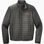 Olivet Nazarene Tigers Port Authority Men's Packable Puffy Jacket Front Thumbnail