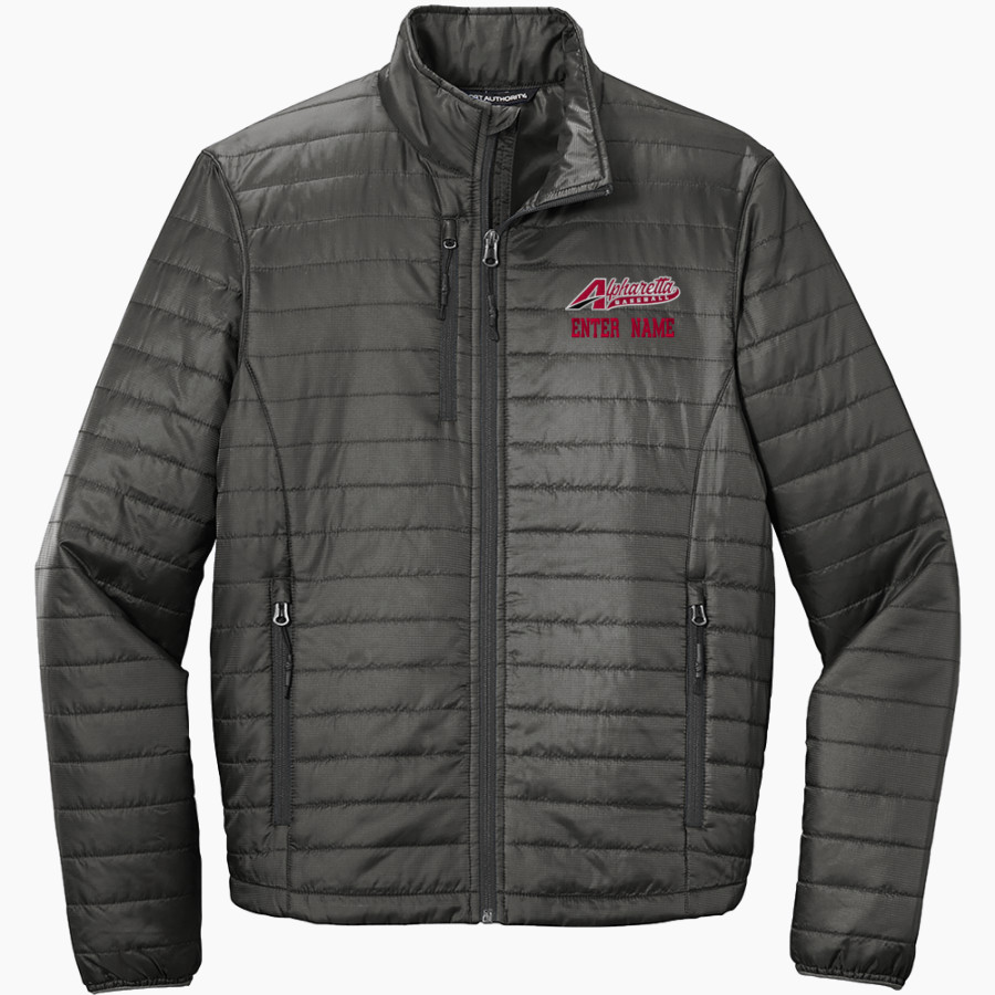 Alpharetta Youth Baseball Alpharetta <span class="pdp-name-mascot">Alpharetta Youth Baseball Association</span> Port Authority Men's Packable Puffy Jacket