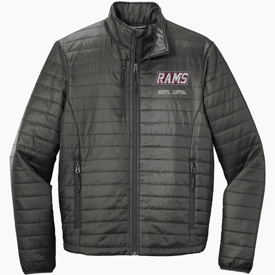 Bristol Central Rams The Official Online Store Port Authority Men's Packable Puffy Jacket