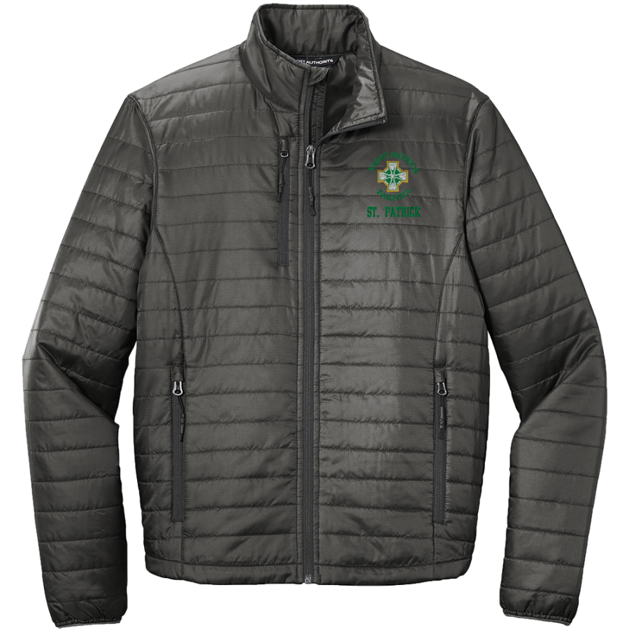 St. Patrick Fightin' Irish <span class="pdp-name-mascot">St. Patrick Fightin' Irish Men</span> Port Authority Men's Packable Puffy Jacket